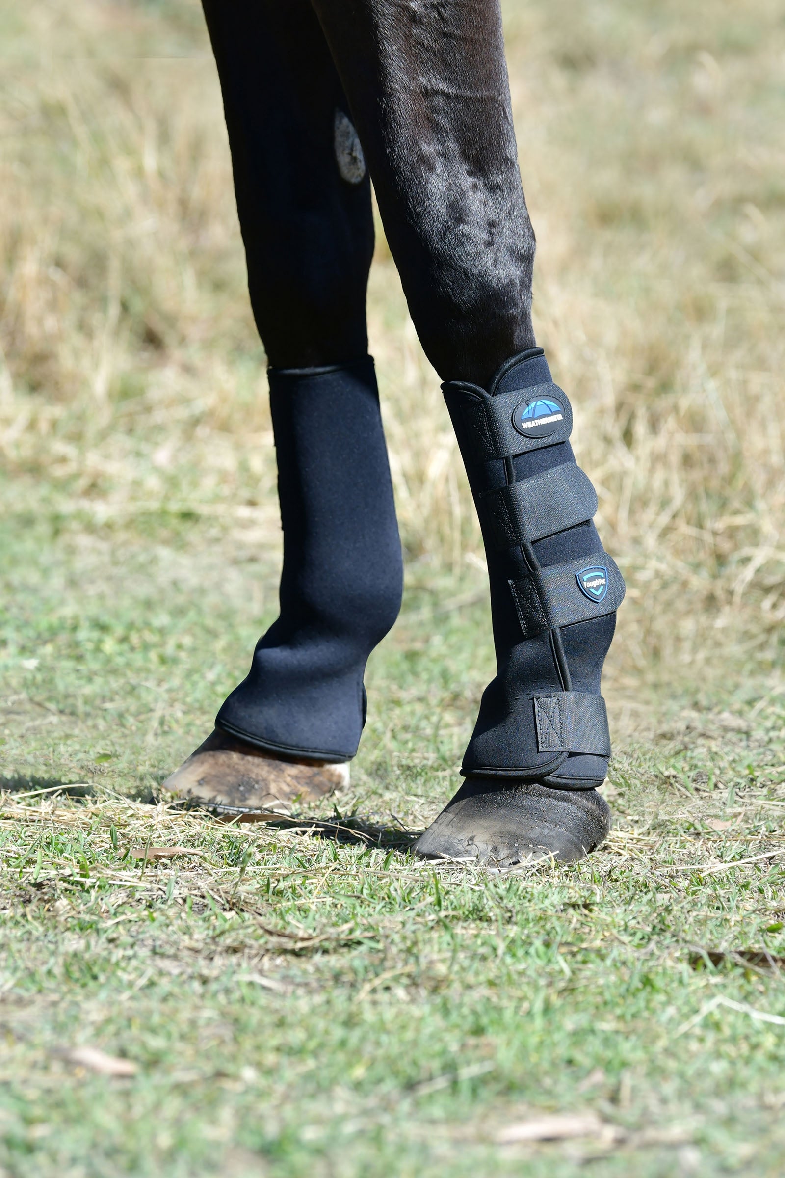 Weatherbeeta Tough-Tec Turnout Boots Leg Protection & Hoof Protection for Horses