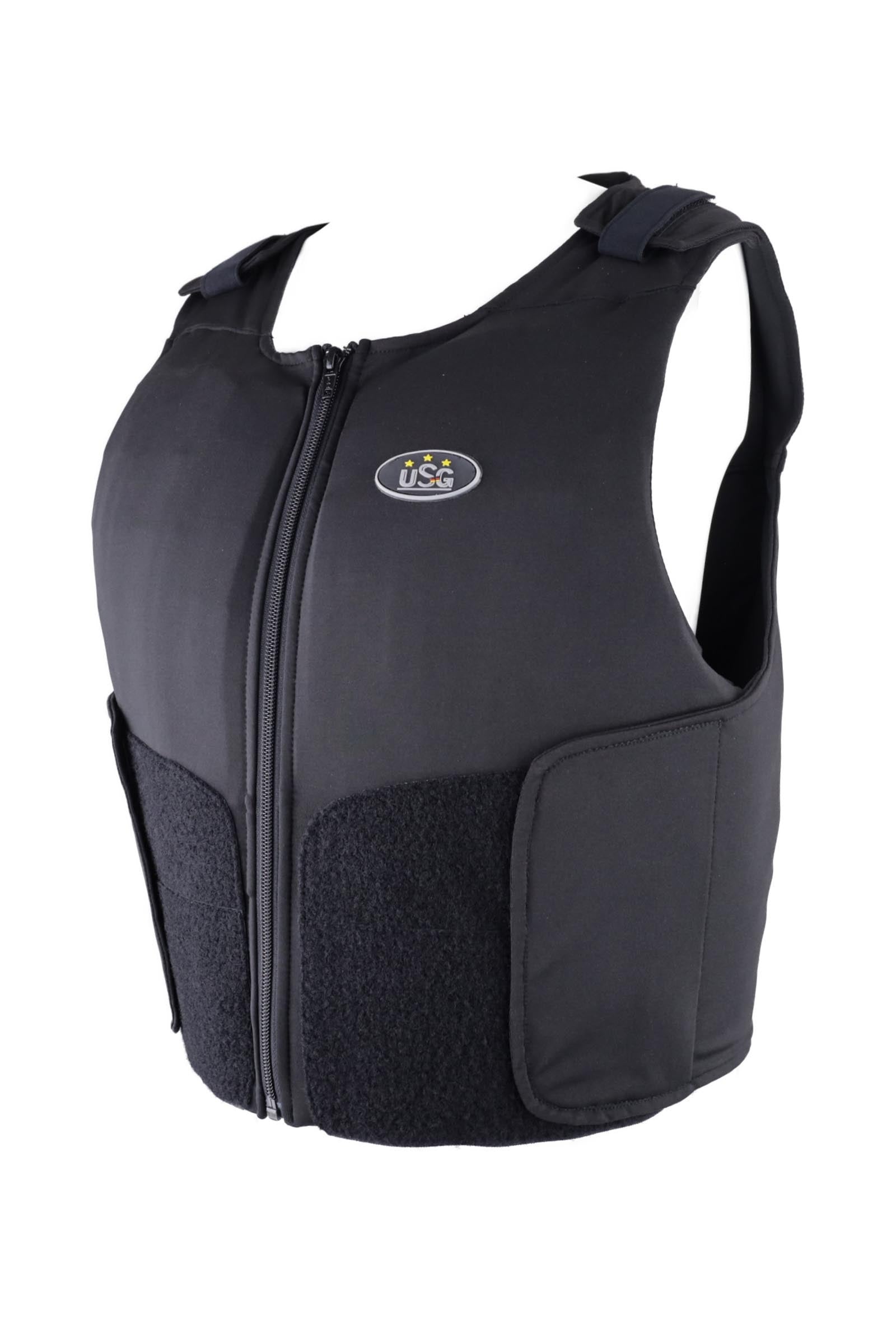 USG Precto Dynamic Fit Happy Size Back Protector Paardrijcaps & Bodyprotectors