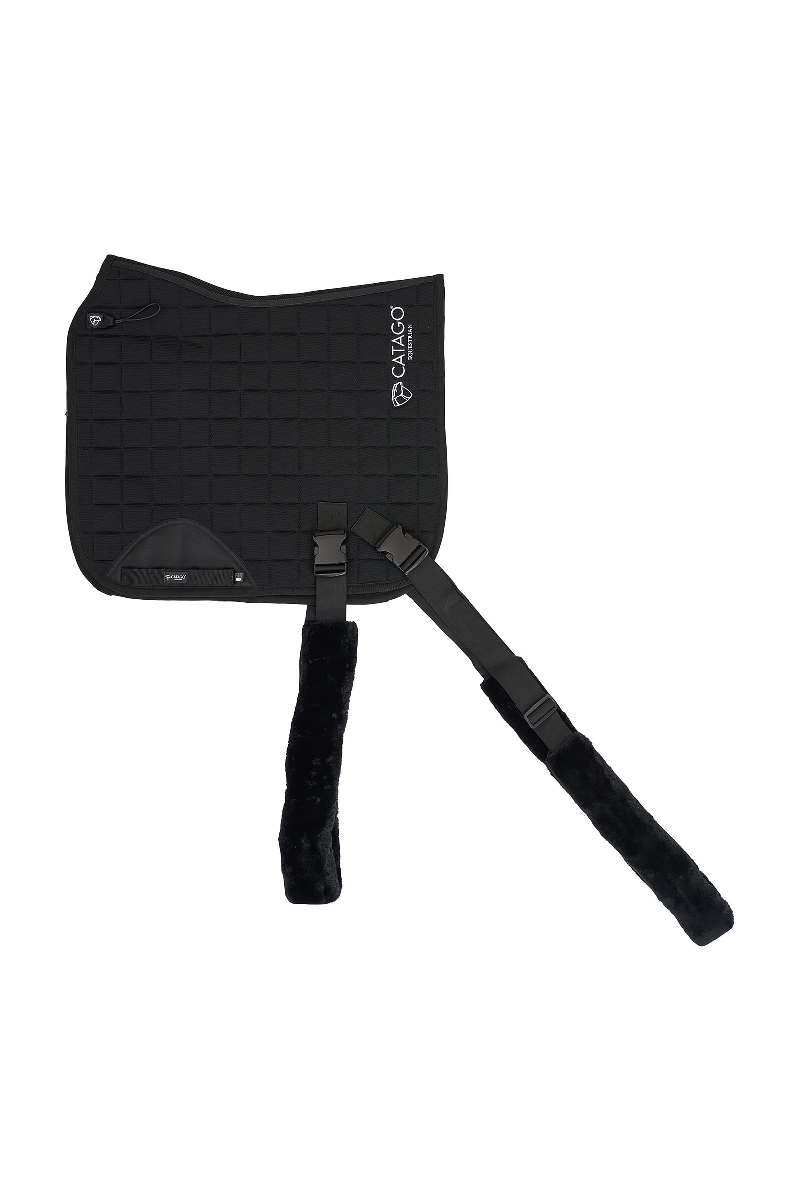 Catago FIR-Tech Training Saddle Pad With Elastic Straps Saddle Pads