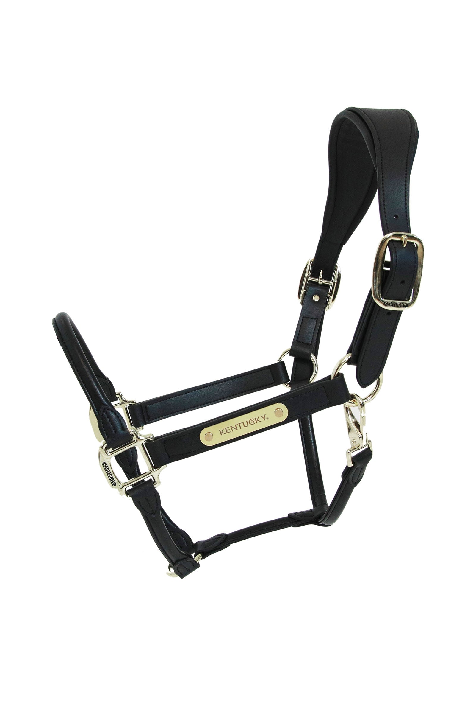Kentucky Horsewear Anatomische Leder Halster Halsters & Halstertouwen
