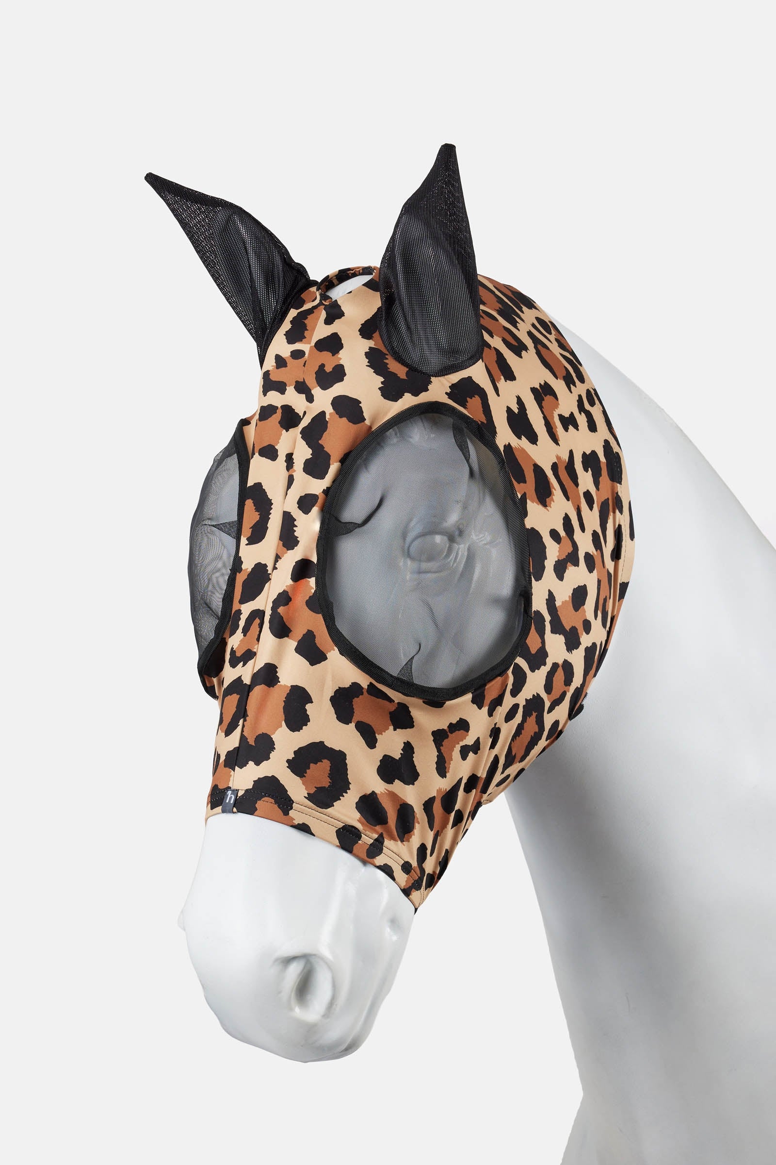 Horze Elastic Fly Mask With Zip Antifly Protection for Horses