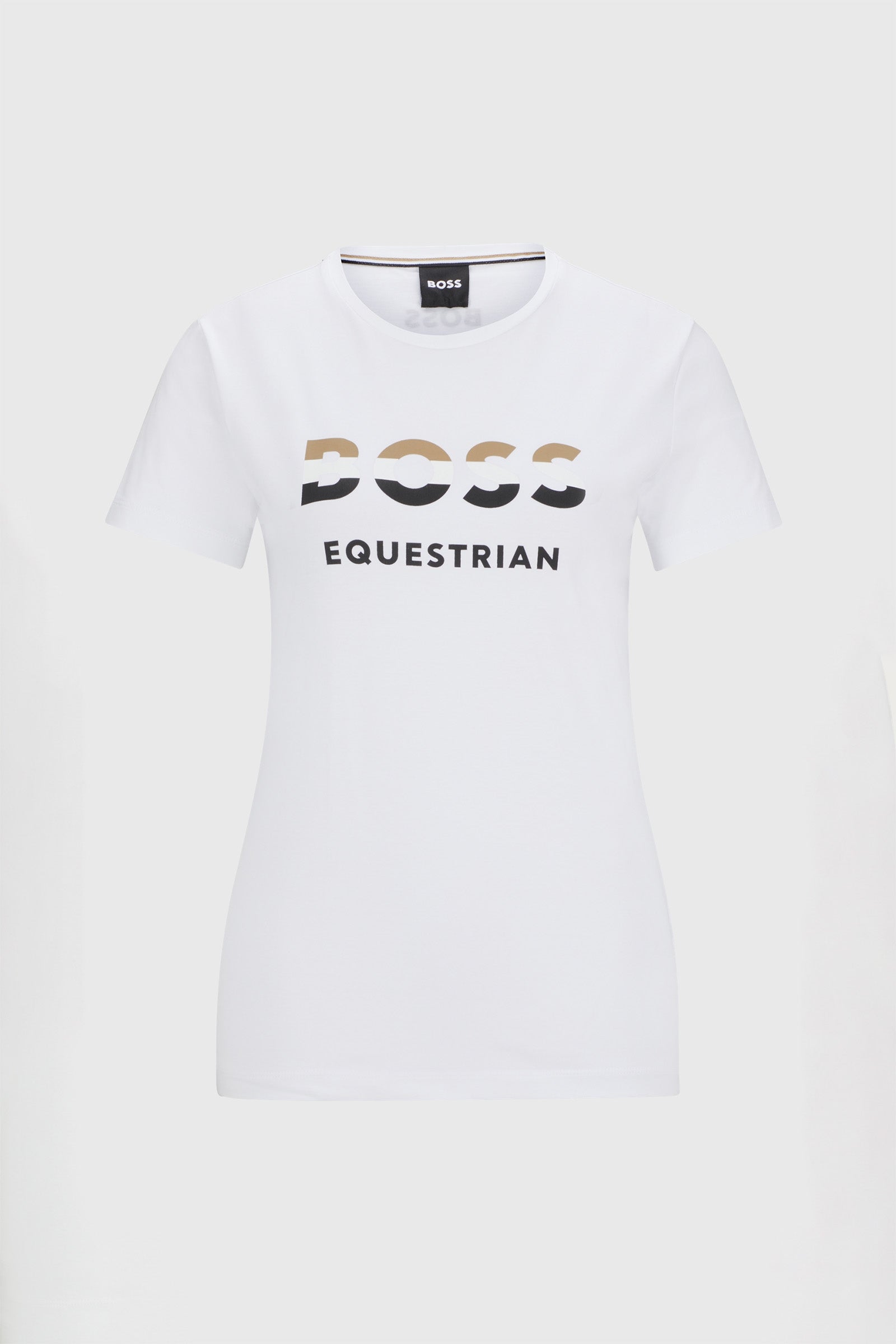 Boss Maya Logo T-shirt Dames paardrijkleding