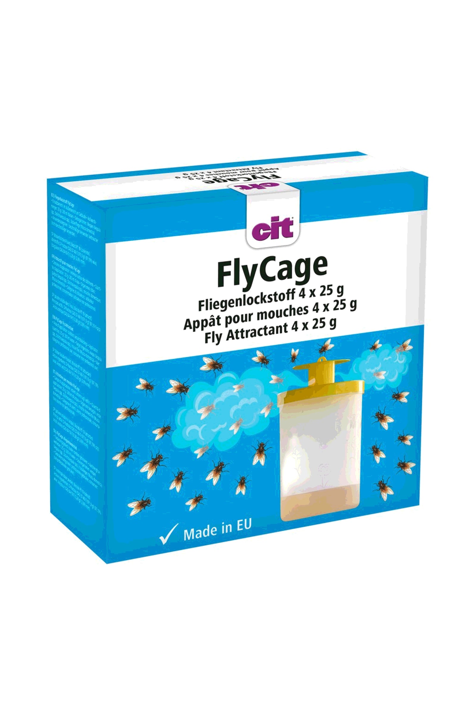 cit lokstof tegen vliegen FlyCage, 4 x 25 g Vliegenbescherming
