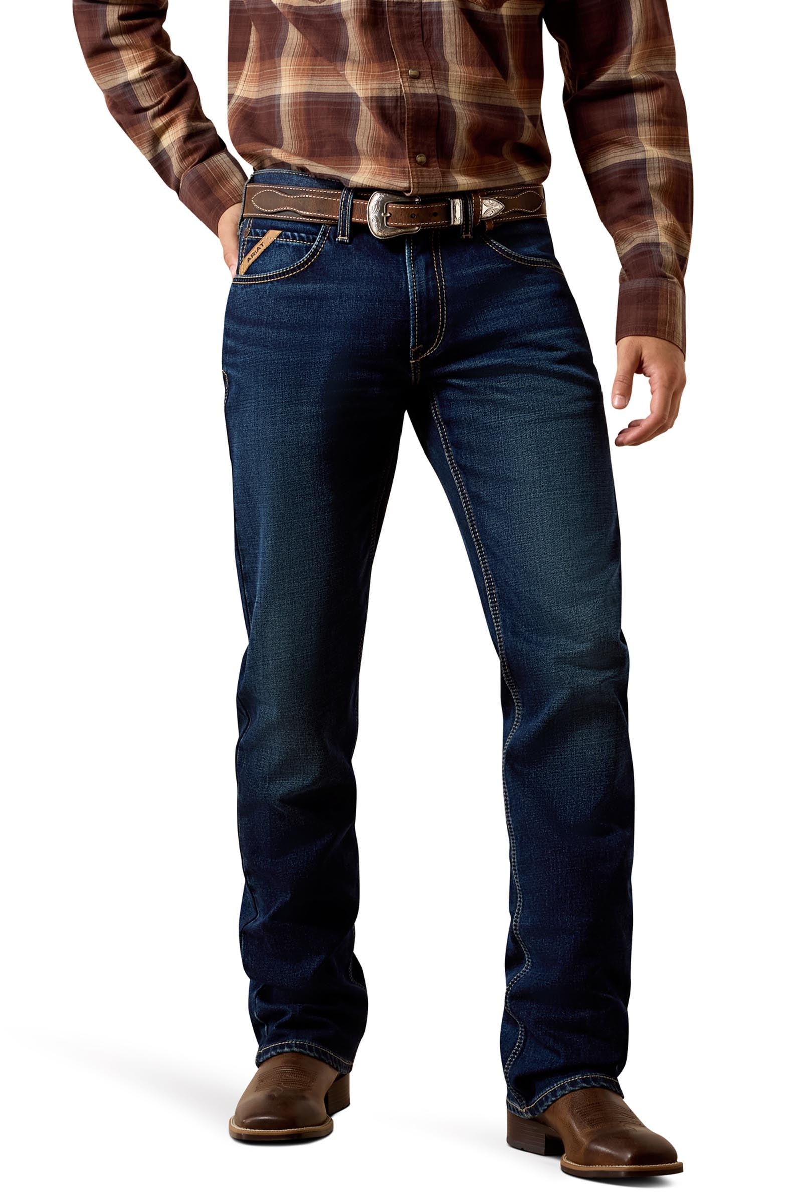 Ariat M5 Straight Acclimatize Gideon Heren jeans met rechte pijp Heren paardrijkleding