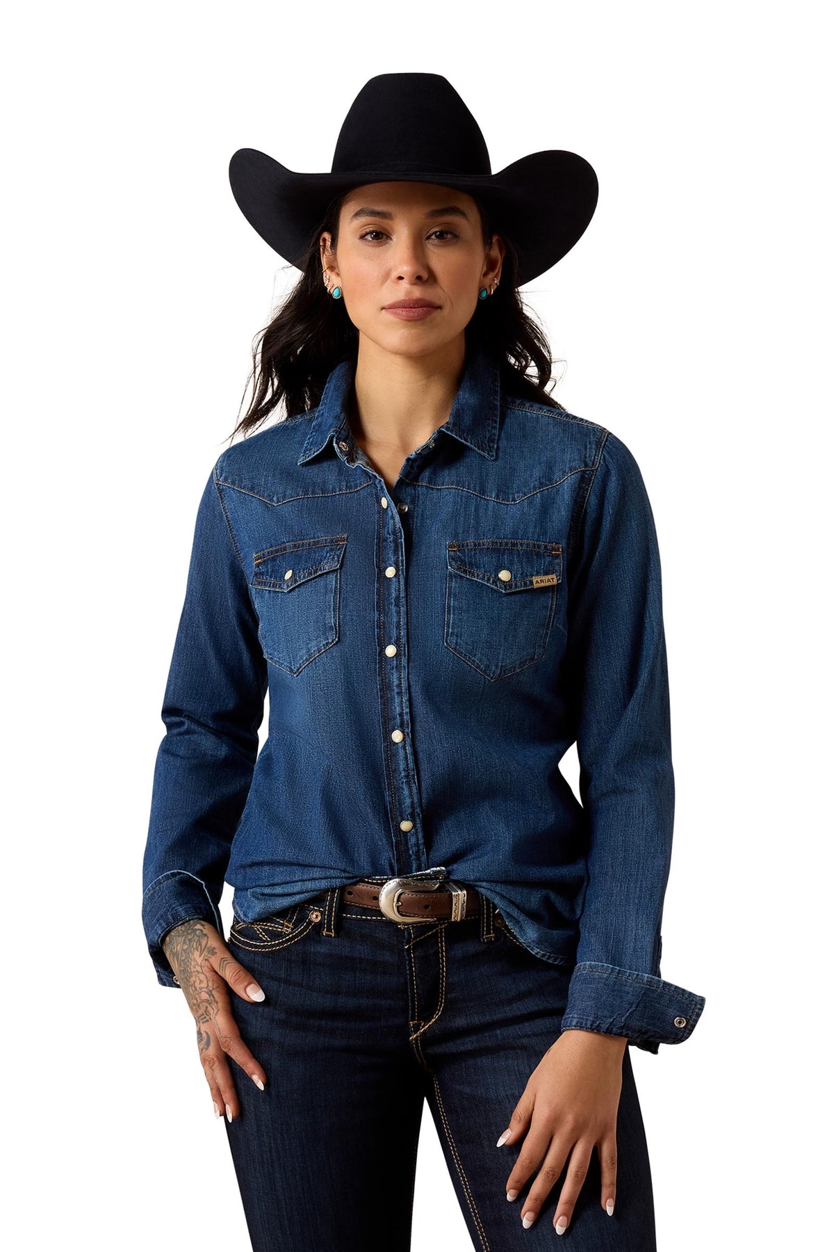 Ariat Dames Farriday overhemd Dames paardrijkleding