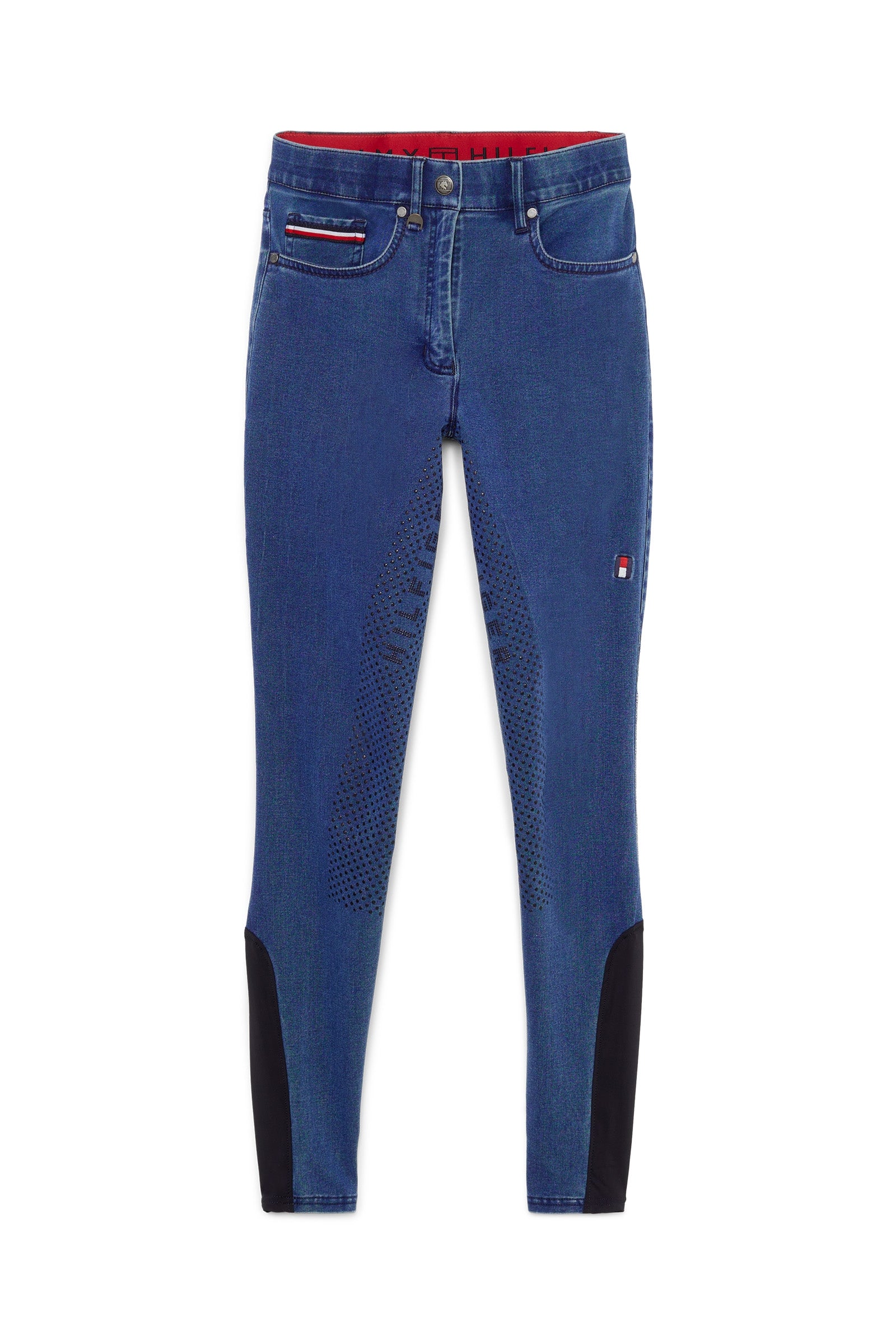 Tommy Hilfiger Equestrian Queens Denim Full Grip Breeches Womens Breeches