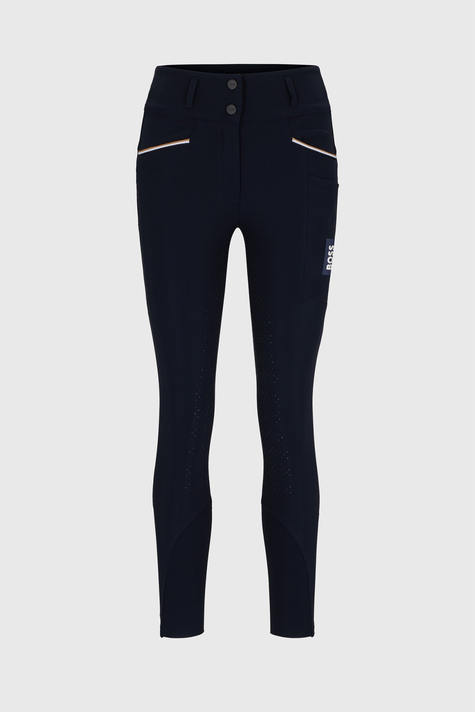 Boss Hailey Volledige Grip Hoge Taille Zomerrijbroek Womens Breeches