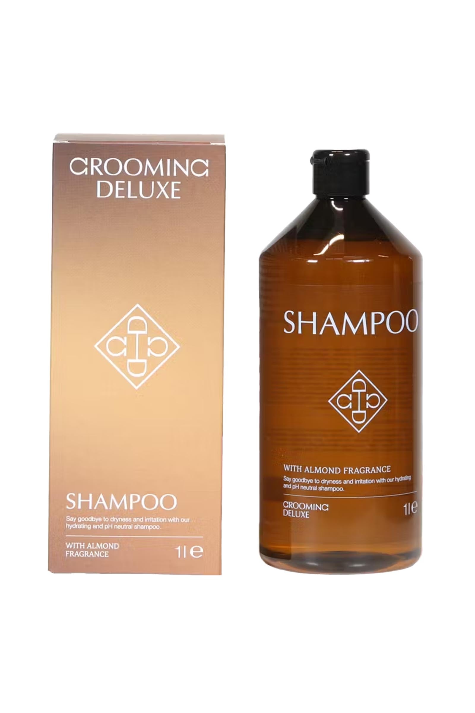 Grooming Deluxe Almond Gloss shampoo, 1000 ml Gezondheid