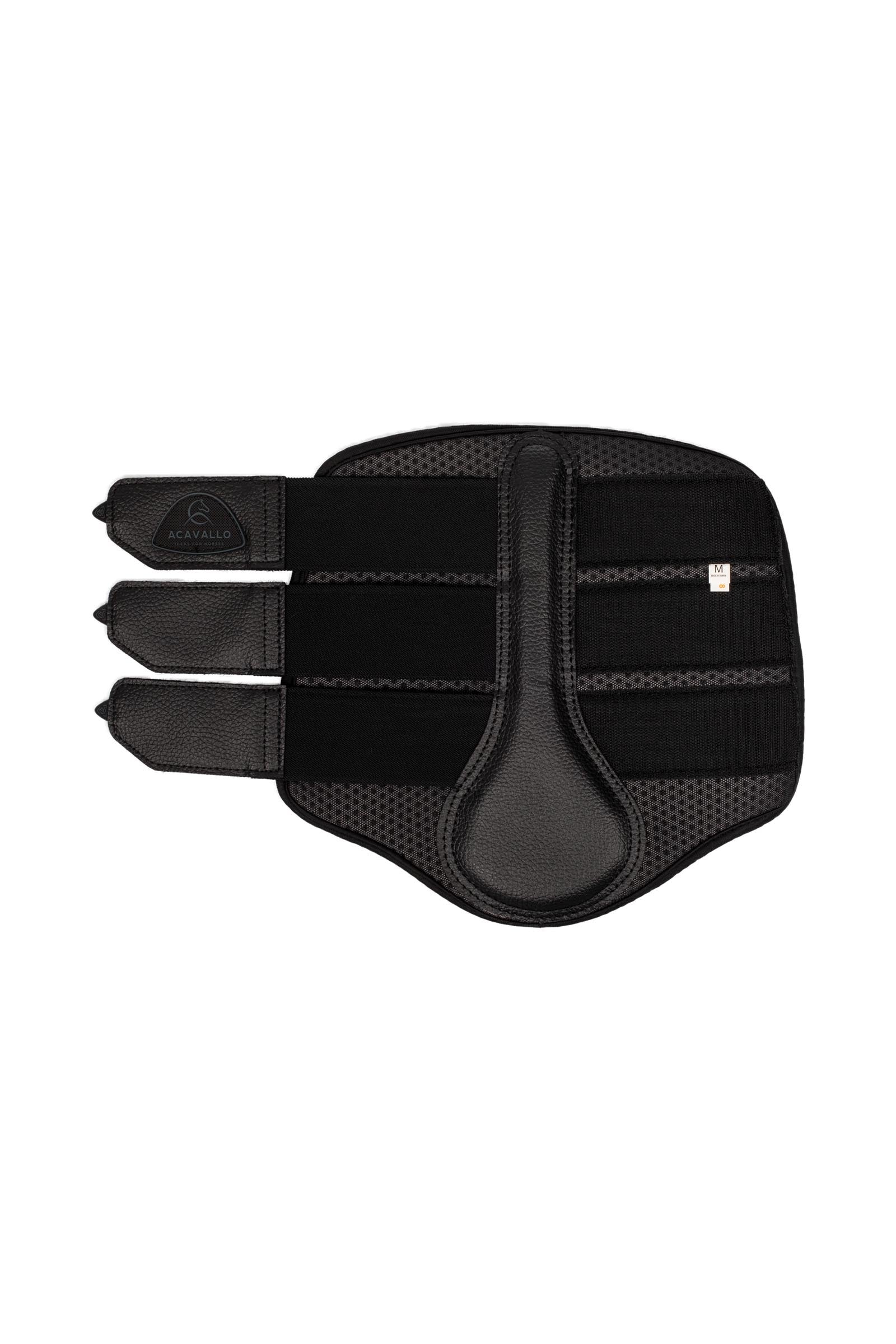 Acavallo Neoprene Brushing Boots, Hind Leg Protection & Hoof Protection for Horses