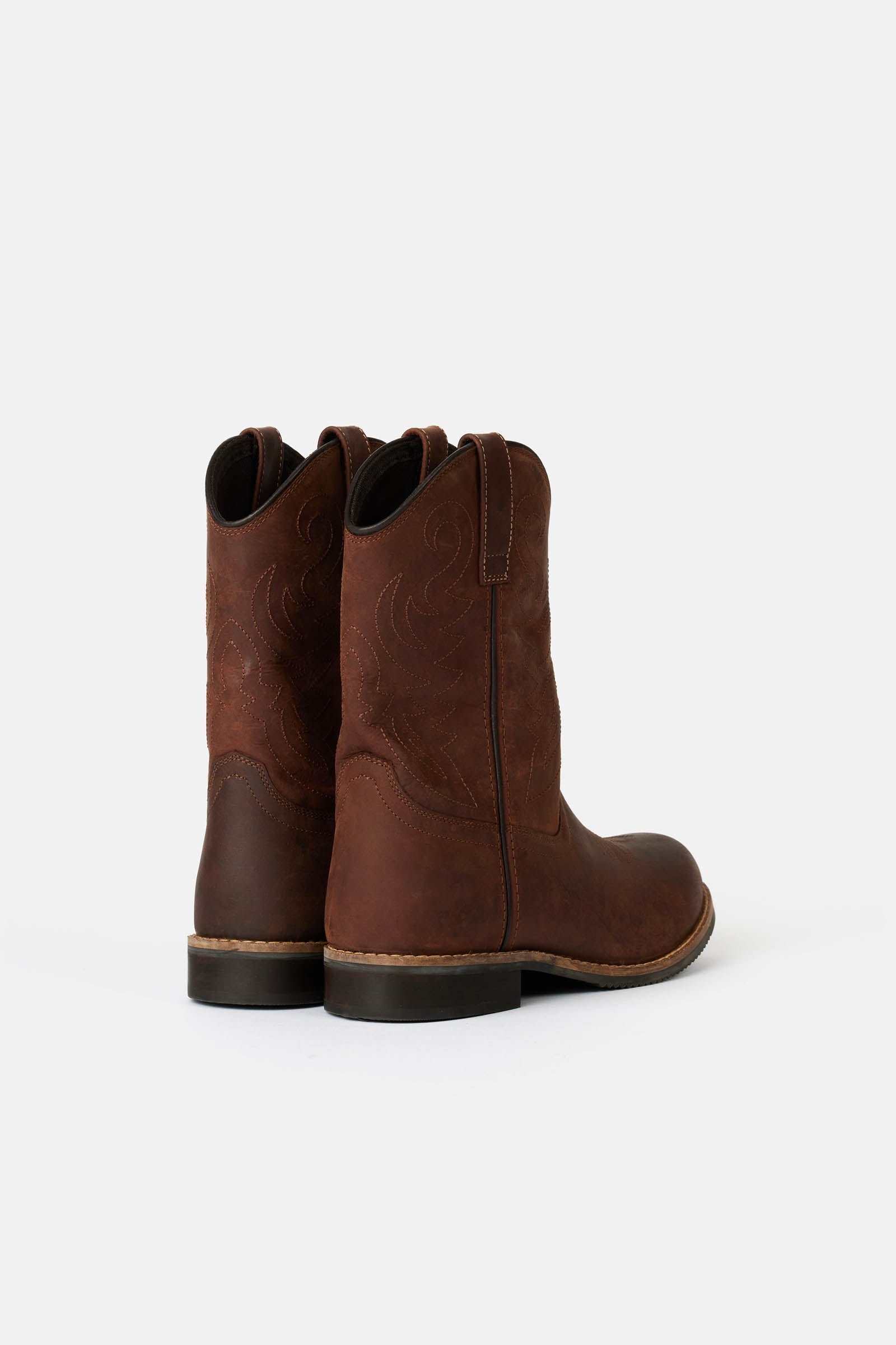 Horze Cassidy Western Leather Boot Riding Boots & Riding Shoes