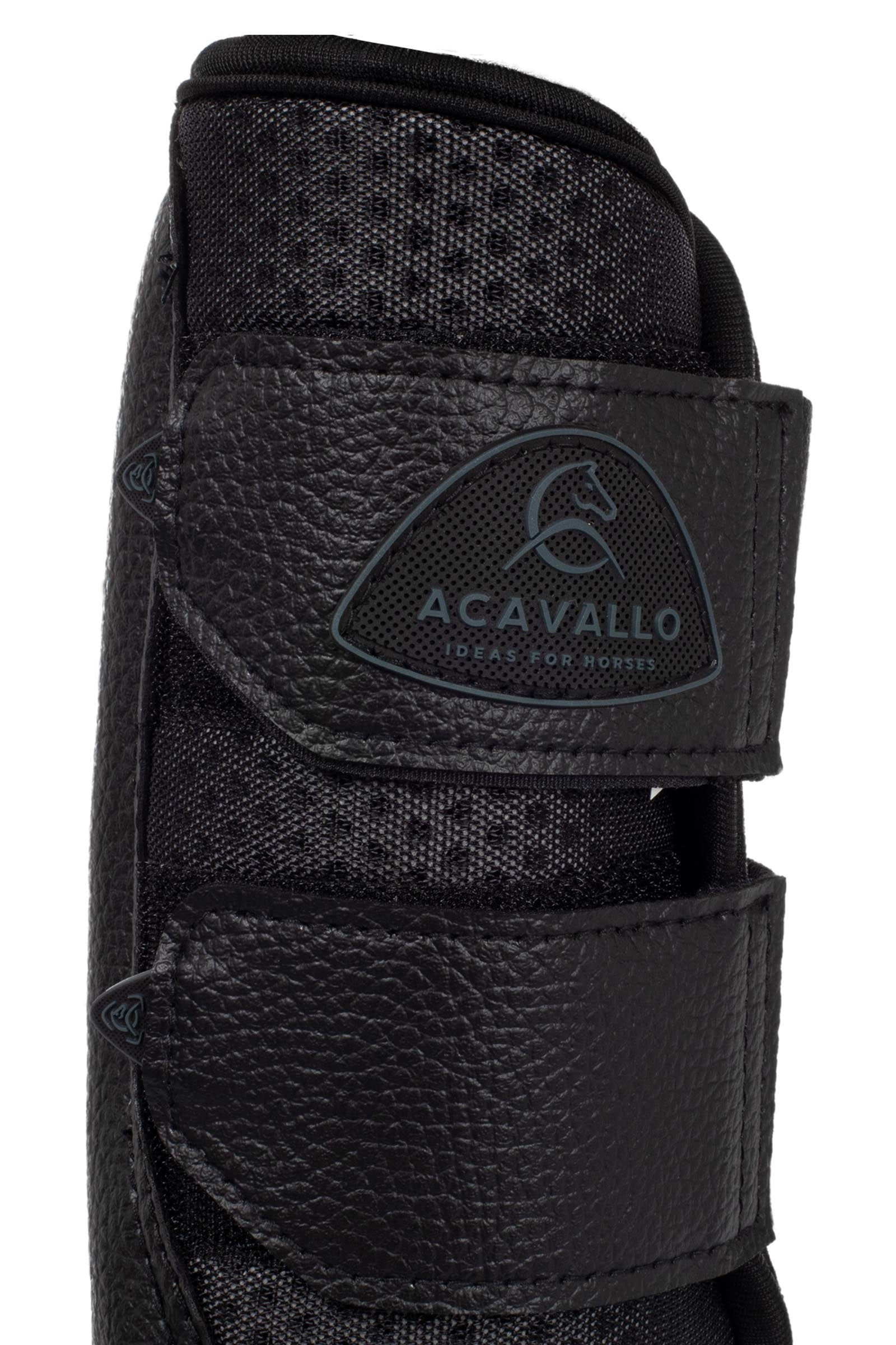 Acavallo Neoprene Brushing Boots, Front Leg Protection & Hoof Protection for Horses